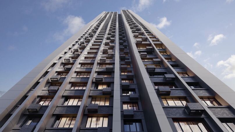 ЖК AFI Tower — двор