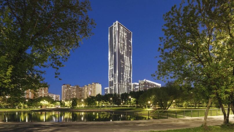 ЖК AFI Tower — территория
